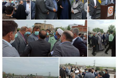 حضور استاندار مازندران در شهر امام زاده عبدالله (ع)